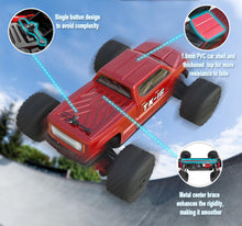 Load image into Gallery viewer, 1/16 Scale All Terrain RC Car, 40KPH High Speed 4WD Electric Vehicle with 2.4 GHz Remote Control, Waterproof, 1800mAh Li-Po
