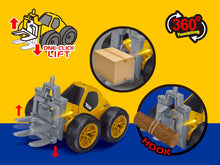 Load image into Gallery viewer, Stunt Forklift, Tumbling RC Bigfoot Truck, 2.4Ghz Radio Control Construction Vehicle, Off-Road Cute Car
