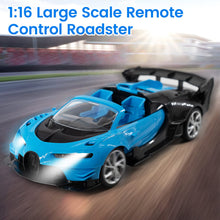 Load image into Gallery viewer, Electric Sport Roadster,1/16 Red Sports Racing Remote Control Car,RC Model Toy for Kids Aged 4-12
