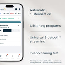 Load image into Gallery viewer, Lexie B3 OTC Hearing Aids Powered by Bose Sound Technology - Light Gray
