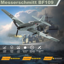 Load image into Gallery viewer, ANBURI RC Plane, 3 Channel BF - 109 Remote Control Airplane, 2.4GHz &amp; 6 Axis Gyro Stabilizer
