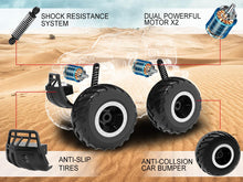 Load image into Gallery viewer, 1/16 Remote Control Monster Truck : 4x4 Off Road Waterproof Rc Jeep Combines Amphibious and All Terrain Traversal (Red Pickup)

