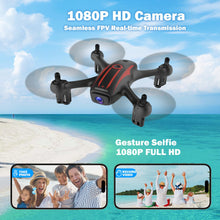 Load image into Gallery viewer, Drones for Kids 8-12, Drone with Camera 1080P for Kids Adults, FPV Drone with 2 Batteries
