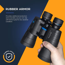 Load image into Gallery viewer, TSO Polar HD 10x50 Binoculars for Adults, Porro Prism, HD Glass, Rainproof, Long Eye Relief for Bird Watching &amp; Wildlife Viewing
