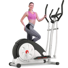 Load image into Gallery viewer, ANCHEER Elliptical Exercise Machine - Black with Silver
