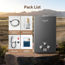 Load image into Gallery viewer, Ranein 8L Propane Tankless Water Heater, 2.11 GPM, 48,000 BTU, Outdoor
