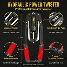 Load image into Gallery viewer, Arm Exercise Equipment Chest Workout - Hydraulic Power Twister 10 Gears Adjustable 22-440lbs
