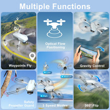 Load image into Gallery viewer, Drone with Camera, 2K HD FPV Drones for Adults, Mini Drone with Gravity Control
