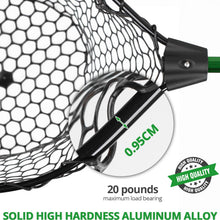Load image into Gallery viewer, Rubber Fishing Net with Handle - Telescoping Fish Nets for Fishing
