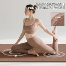 Load image into Gallery viewer, 75x26" Extra Long-Wide | Portable &amp; Easy Store | for Yoga, Pilates, Home Gym &amp; Full-Body Workouts
