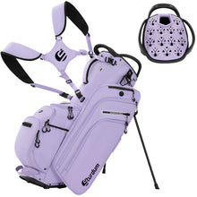 Load image into Gallery viewer, 14 Way Golf Stand Bag with Rubber T-Lock and Phone Charger Pocket
