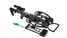 Load image into Gallery viewer, CenterPoint Hellion 400 FPS 185 LBS Compound Crossbow - 8 Inch Cocked Ultra Compact with CNC Aluminum Rails
