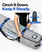 Load image into Gallery viewer, ZEEMO Full-Open Golf Travel Bag for Airlines, Wheeled Club Carrier Bag
