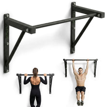 Load image into Gallery viewer, Rage Fitness Heavy-Duty Wall Mounted Pull Up Bar - Black
