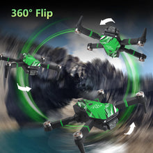 Load image into Gallery viewer, Drone with Camera 4K for Adults, 270° Obstacle Avoidance, Brushless Motor Drones Foldable RC Quadcopter with Optical Flow Positioning (Green)
