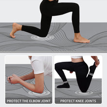 Load image into Gallery viewer, PAIDU Large Yoga Mat-72’x36’x0.4’ Extra Width ＆ Thick,Comfortable,Non-Slip Exercise Mat-Works Great on All Floor for Stretching,Yoga Studio,Gym or Home Workouts (Gray)
