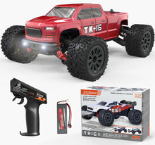 Load image into Gallery viewer, 1/16 Scale All Terrain RC Car, 40KPH High Speed 4WD Electric Vehicle with 2.4 GHz Remote Control, Waterproof, 1800mAh Li-Po
