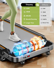 Load image into Gallery viewer, Walking Pad with 8% Incline Walking Treadmill Pad - Silver
