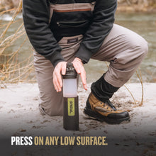 Load image into Gallery viewer, GRAYL GeoPress 24 oz Water Purifier &amp; Water Filter Bottle, Black Camo
