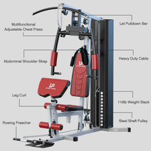 Load image into Gallery viewer, ULTRA FUEGO Multifunctional Home Gym Equipment Workout Station
