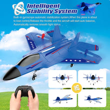 Load image into Gallery viewer, Fremego RC Airplane F22 Fighter Jet for Kids &amp; Adults 2.4GHz Remote Control with Gyro
