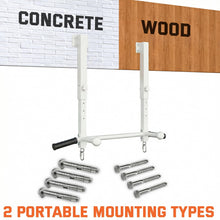 Load image into Gallery viewer, Joist Mounted Pull Up Bar (White)
