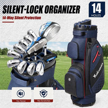 Load image into Gallery viewer, XDriveMax 14-Way Molded Lock Top Golf Cart Bag,Silent Golf Bags for Men
