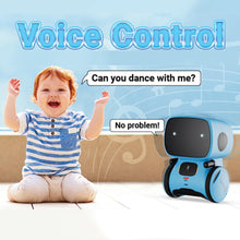 Load image into Gallery viewer, R1 Robot Toys for Kids 2 Pack Bundle - Smart Robot for Kids Voice Control Talking Dancing Learning Educational Toy- Blue, Green
