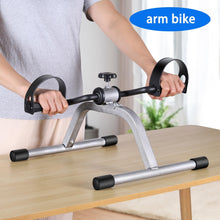 Load image into Gallery viewer, RYGEO Pedal Exerciser Mini Exercise Bike (Silver)
