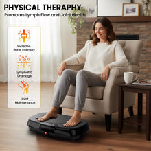 Load image into Gallery viewer, Vibration Plate Exercise Machine: TISSCARE Vibrating Plates for Weight Loss and Lymphatic Drainage, 400lbs Shake Plate Whole Body Workout Platform for Home Fitness Fat Burner Sedentary Office
