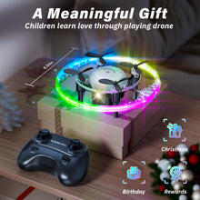 Load image into Gallery viewer, Drones for Kids, 2025 Mini RC Drone Quadcopter with 360 Degree Flip, 90 Degree Surround Flight
