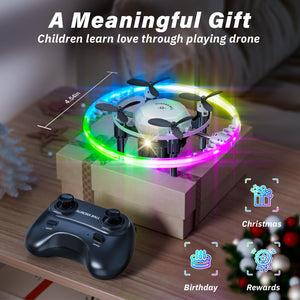 Drones for Kids, 2025 Mini RC Drone Quadcopter with 360 Degree Flip, 90 Degree Surround Flight