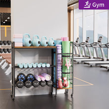 Load image into Gallery viewer, HavenlyYouth Dumbbell Rack, Gym Storage Rack, Weight Rack for Home Gym, Dumbbells
