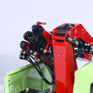 1/14 RC Hydraulic 3-Ways Dump Crane Truck 8X8 7CH Painted Remote Control Tipper Car Unfinished Body Shell Construction Vehicle