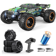 Load image into Gallery viewer, 1/16 Scale 4WD Brushless RC Truck Max 40 MPH Fast RC Cars, All Terrains RC Car with Independent ESC 4X4 Off-Road Semi-Truck
