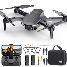 Load image into Gallery viewer, Drone with Camera for Kids Adults, WF11 1080P HD Mini Drones with FPV Transmission Foldable RC Quadcopters for Beginners, One-Key Start
