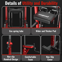 Load image into Gallery viewer, Power Tower Dip Station Pull Up Bar for Fitness Home Gym Workout,450 Pounds Multi-Function Adjustable Height Fitness Strength Training Exercise Equipment
