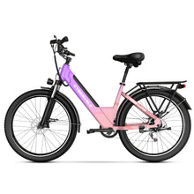 Load image into Gallery viewer, Cybervelo 1000 Peak Electric Bike for Adults,up 80 Miles Removable Battery Ebike, 26&quot; Electric E Bike with 7-Speed
