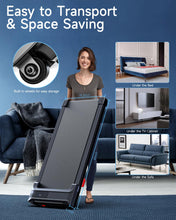 Load image into Gallery viewer, Walking Pad Treadmill - Black Red
