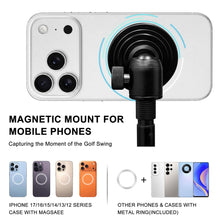 Load image into Gallery viewer, Golf Tripod &amp; Monopod, Magnetic Mount and Adjustable Stick for Golf Swing
