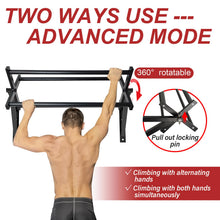 Load image into Gallery viewer, BESTHLS Wall Mounted Advanced Pull Up Bar

