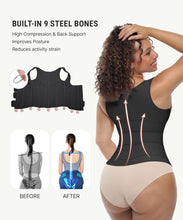 Load image into Gallery viewer, FeelinGirl Waist Trainer for Women Tummy Control with Triple Belts  M A-black
