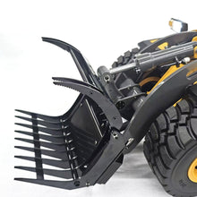 Load image into Gallery viewer, Metal Root Rake Grapple Attachment for 1/14 MTM RC Hydraulic Loader WA480 E260L Construction Vehicle Model Parts Hobby Grade Model
