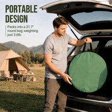 Load image into Gallery viewer, Wolfwise Pop Up Shower Tent for Camping Essentials, Portable Instant Changing Tent with Ventilation Window &amp; Carry Bag, Privacy Dressing Room Bathroom Toilet for Beach &amp; Outdoor, Spacious, Green
