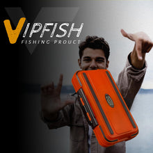 Load image into Gallery viewer, Vipfish Fishing Tackle Kit with Box – 423pcs Complete Terminal Tackle Assortment, Hooks, Sinkers &amp; Swivels, Beads &amp; Bobber Stops for Freshwater Bass &amp; Trout (Orange-423PCS)

