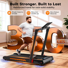 Load image into Gallery viewer, Treadmill with Speaker - Black Orange
