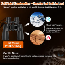 Load image into Gallery viewer, 10-30x50 Zoom Binoculars for Adults High Powered
