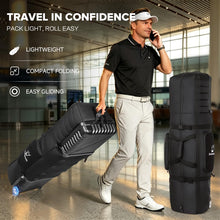 Load image into Gallery viewer, Solaraft Golf Travel Bag for Airlines, Collapsible Square Hard Shell Case
