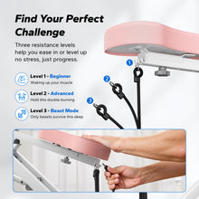 Load image into Gallery viewer, Squat Machine, MERACH R07 2 in 1 Squat Rowing Machine - Pink
