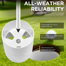 Load image into Gallery viewer, KINGTOP 6 ft Metal Golf Flagsticks, Slip-Fit Joints, 2 Pack
